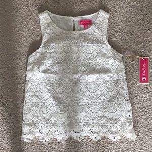 NWT Lilly Pulitzer for Target lace tank size M